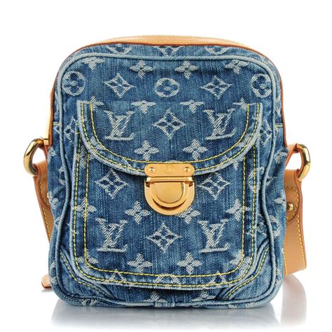 lv bags blue|louis vuitton blue jean bag.